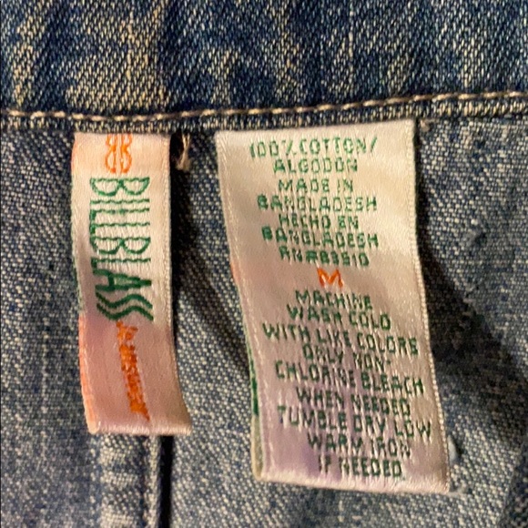 Bill Blass Jean Blazer - Picture 4 of 11